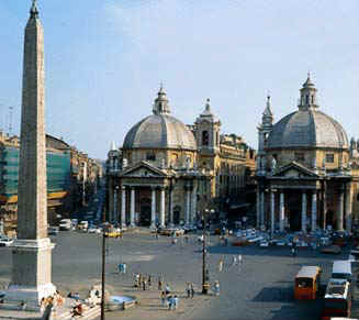 Monumenti di Roma - Piazza del Popolo