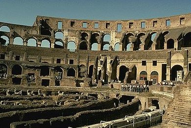 Arenaen i Colosseum