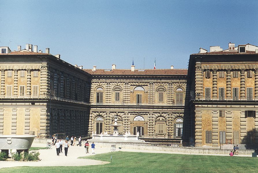 Palazzo Pitti - set fra Boboli-haven
