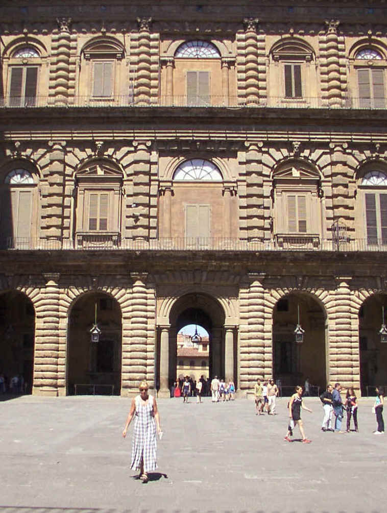 Grdspladsen p Palazzo Pitti