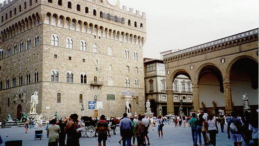 Link til Piazza della Signoria