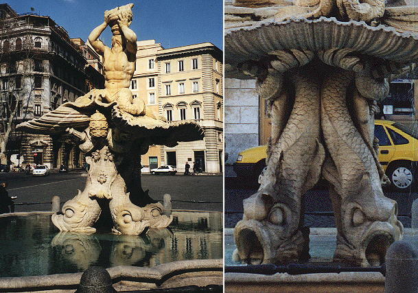 The Fontana del Tritone