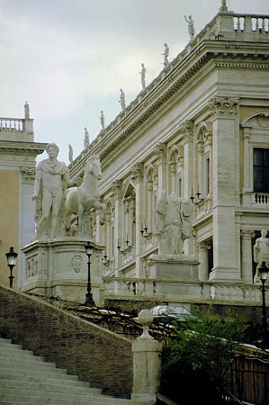 Trappen op til Piazza del Campidoglio